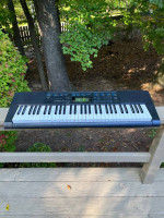Casio CTK-2300 61-key electronic keyboard with AC adapter