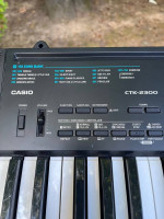 Casio CTK-2300 61-key electronic keyboard with AC adapter