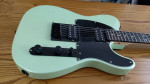 Fender Telecaster surf pearl, Satriani Dimarzios