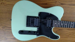 Fender Telecaster surf pearl, Satriani Dimarzios