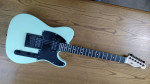 Fender Telecaster surf pearl, Satriani Dimarzios