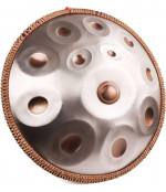 LOMUTY 12 Notes Professional Handpan in Minor D Hand Pan Steel Drum Percussion I