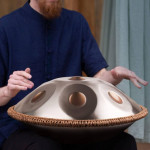 LOMUTY 12 Notes Professional Handpan in Minor D Hand Pan Steel Drum Percussion I
