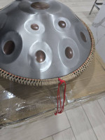 LOMUTY 12 Notes Professional Handpan in Minor D Hand Pan Steel Drum Percussion I