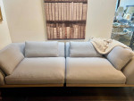Faustine Furniture Gray Catalina 2 Piece Sofa