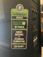 PA powered speakers