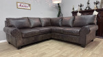 Mckinley Leather Sectional Sofa