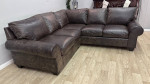Mckinley Leather Sectional Sofa
