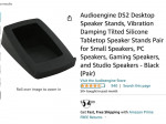 Audioengine DS2 Studio Speaker Angle Stands