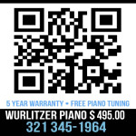 Piano FREE Tuning & 5 YEAR WARRANTY! Professionally restored!