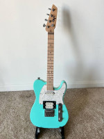 Risa TE-432-SG Electric Tenor Ukulele "Surfer"