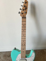 Risa TE-432-SG Electric Tenor Ukulele "Surfer"