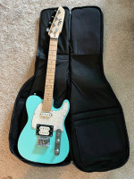 Risa TE-432-SG Electric Tenor Ukulele "Surfer"