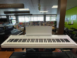 2023 Yamaha P125 Digital Piano in satin white