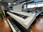 2023 Yamaha P125 Digital Piano in satin white