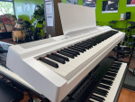 2023 Yamaha P125 Digital Piano in satin white