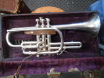 KING MASTER CORNET, SILVER.