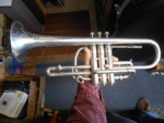 KING MASTER CORNET, SILVER.