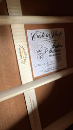 S/T 2019 Martin Gruhn slothead SIG 0000 45 12 fret sinker Mahogany ohc