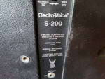 Electric Voice S200 PA Speakers-read