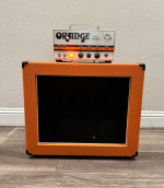 Orange Tiny Terror with cabinet