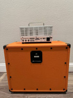 Orange Tiny Terror with cabinet