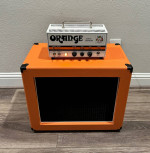 Orange Tiny Terror with cabinet