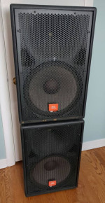 JBL MPOWER MP415 15" PA Speakers