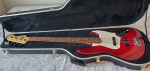 1997 Fender American Jazz bass in candy apple red