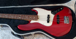 1997 Fender American Jazz bass in candy apple red