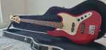 1997 Fender American Jazz bass in candy apple red