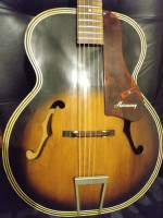 1948 USA Harmony H1215 Archtop Guitar All Original