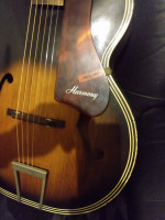 1948 USA Harmony H1215 Archtop Guitar All Original