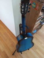 Blue Nylon String Guitar, exc cond