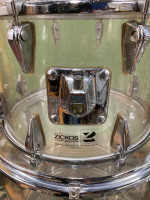 1960's Zickos Acrylic Clear Drums (18” floor tom)