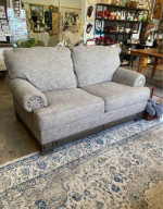 Sofa Set - Gray Sofa and Loveseat