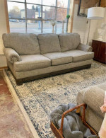 Sofa Set - Gray Sofa and Loveseat