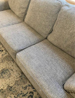 Sofa Set - Gray Sofa and Loveseat