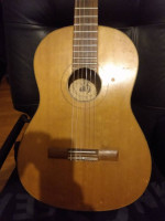 1968 Oscar Teller Classical Guitar Made in Germany