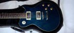 Greg Bennett by Samick Avion AV2 Transparent Blue Wood Grain