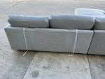 West Elm Haven 2 Piece Terminal Chaise Sectional Sofa (Canvas, Gray)