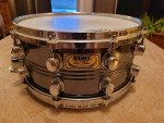 Mapex Steel Deluxe Snare Drum - Black Panther