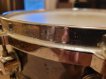 Mapex Steel Deluxe Snare Drum - Black Panther