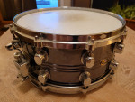Mapex Steel Deluxe Snare Drum - Black Panther