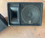 Pair Yamaha 15” Monitors