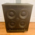 Used Gallien-Krueger MB410-II 4x10" 500-watt Bass Combo Amp