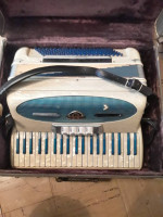 Vintage Corona Accordion Blue Made in Italy