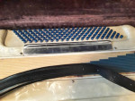 Vintage Corona Accordion Blue Made in Italy