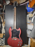 SG = Rock Solid Body Guitar insane sustain or Cover Buckers setup 100%