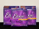 5-Packs Elixir 11002 10-47 Extra Light 80/20 Bronze Ac Guitar Strings